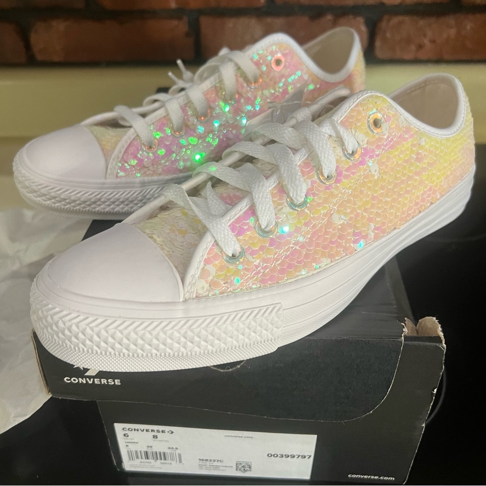 Converse Sequin Sneakers